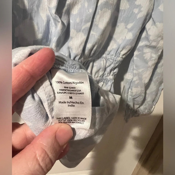 Free Assembly sz Medium peasant top - Picture 4 of 4